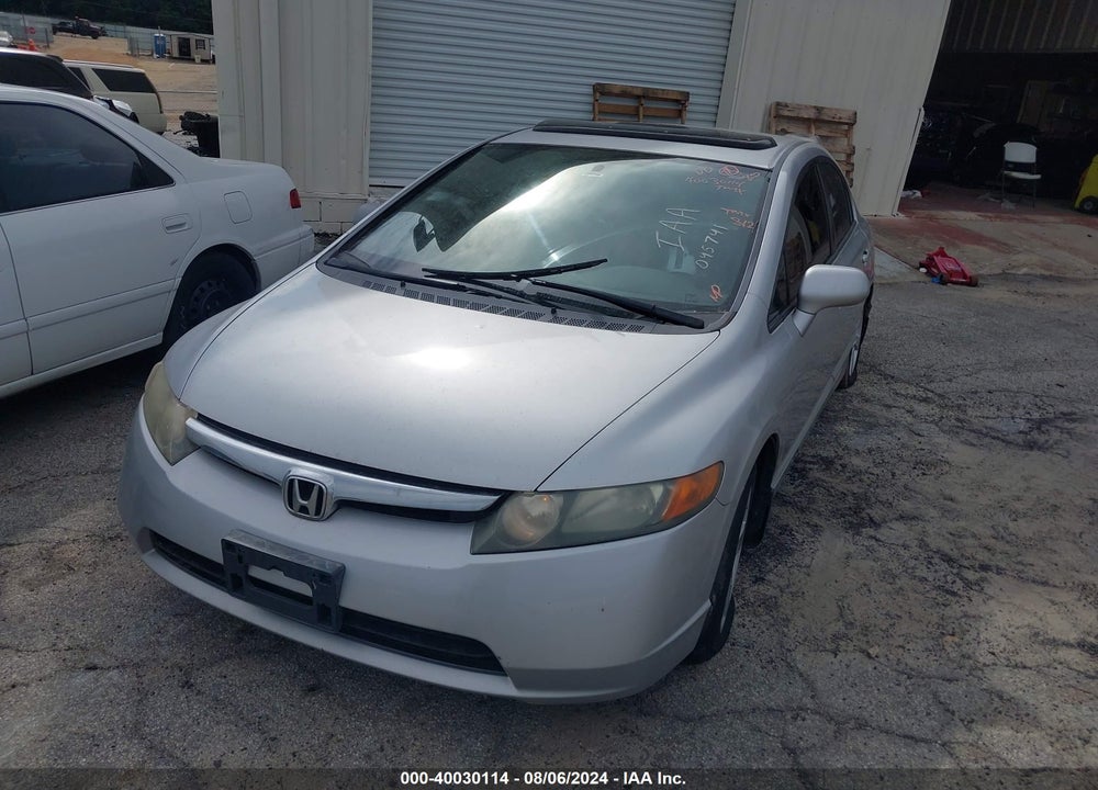 2007 HONDA CIVIC SDN EX VIN: 1HGFA16867L045741