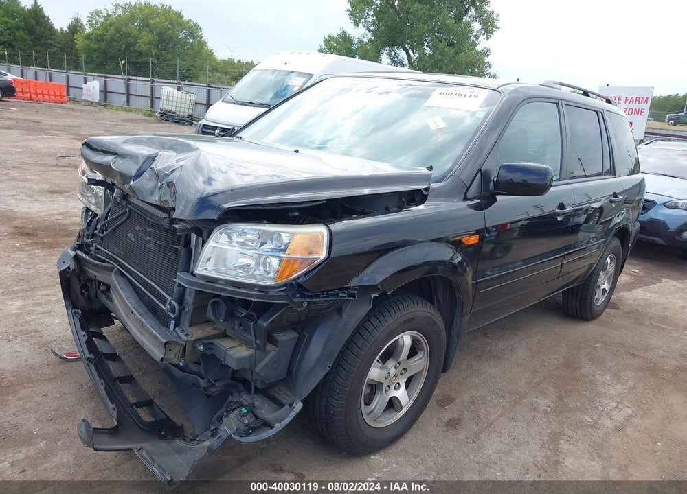 2008 HONDA PILOT SE VIN: 5FNYF18378B043169
