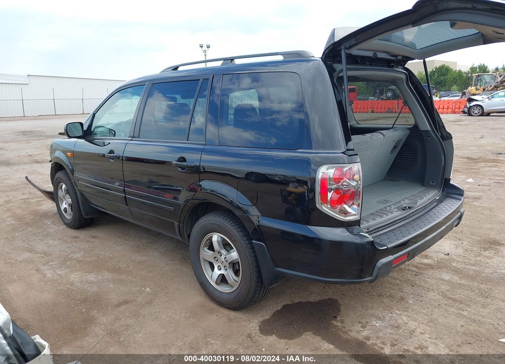 2008 HONDA PILOT SE VIN: 5FNYF18378B043169