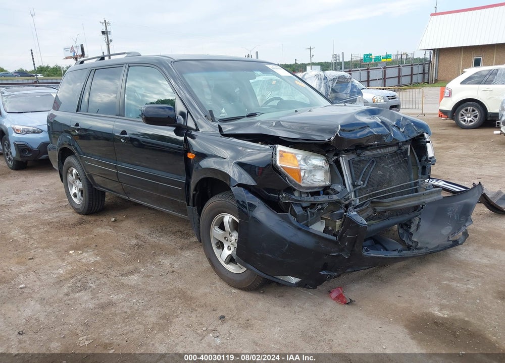 2008 HONDA PILOT SE VIN: 5FNYF18378B043169