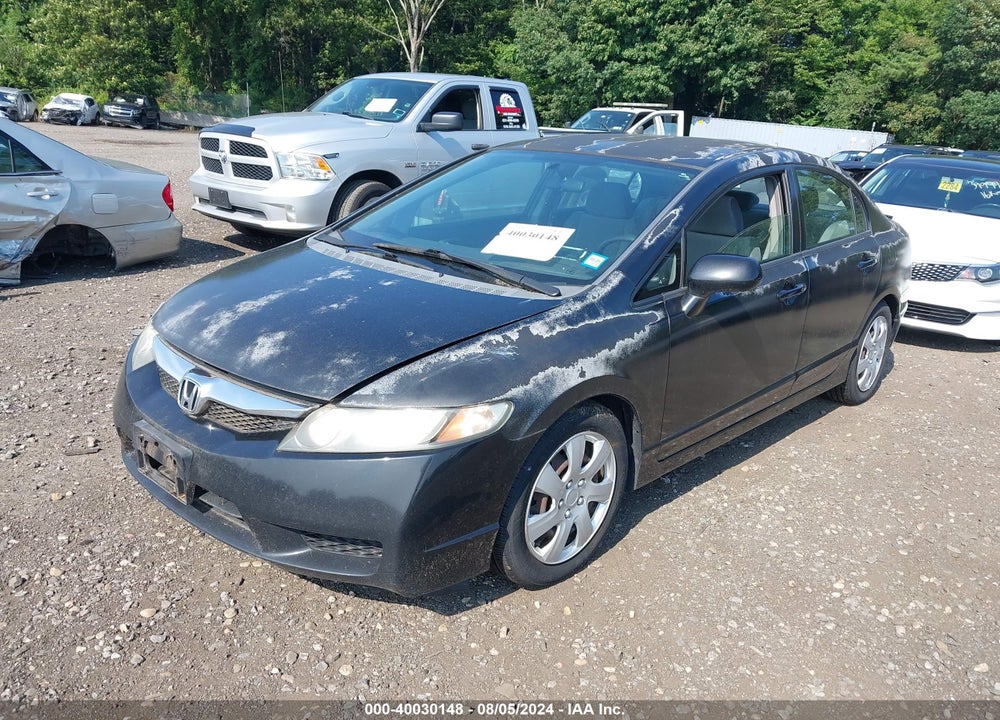 2009 HONDA CIVIC LX VIN: 2HGFA16549H519708