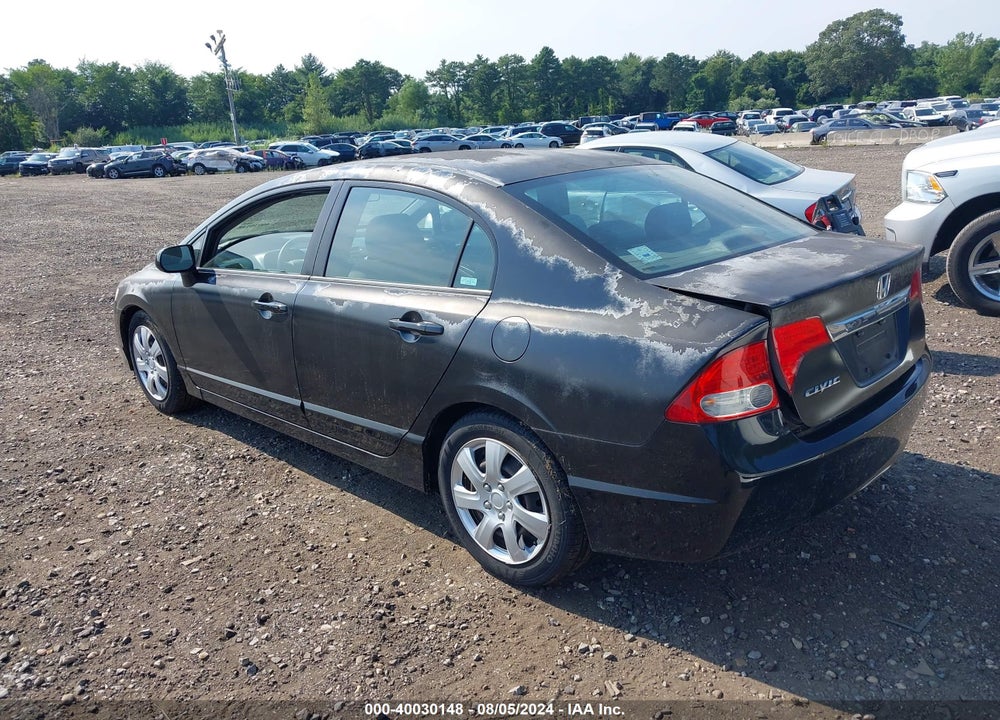 2009 HONDA CIVIC LX VIN: 2HGFA16549H519708