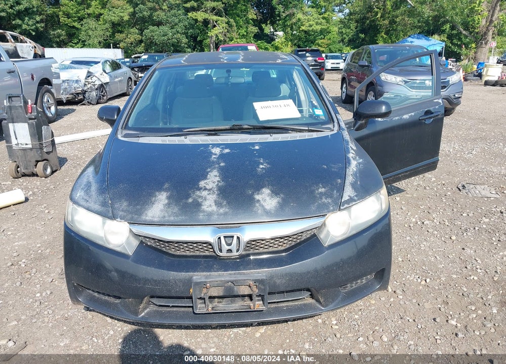 2009 HONDA CIVIC LX VIN: 2HGFA16549H519708