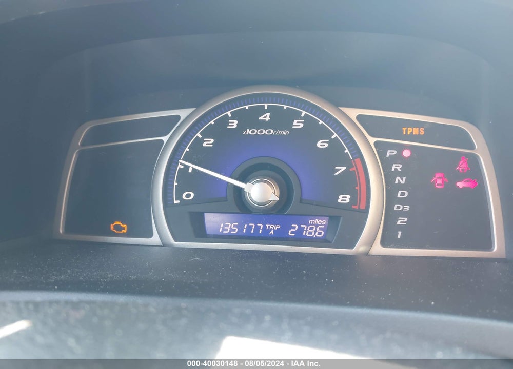 2009 HONDA CIVIC LX VIN: 2HGFA16549H519708
