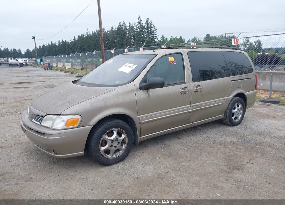 2001 OLDSMOBILE SILHOUETTE GLS W/ABC SEATS VIN: 1GHDX03E81D238221