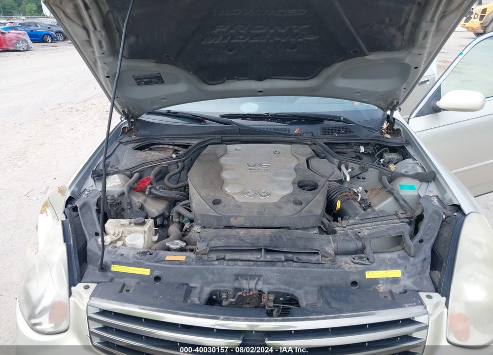 2006 INFINITI G35X VIN: JNKCV51F36M613793