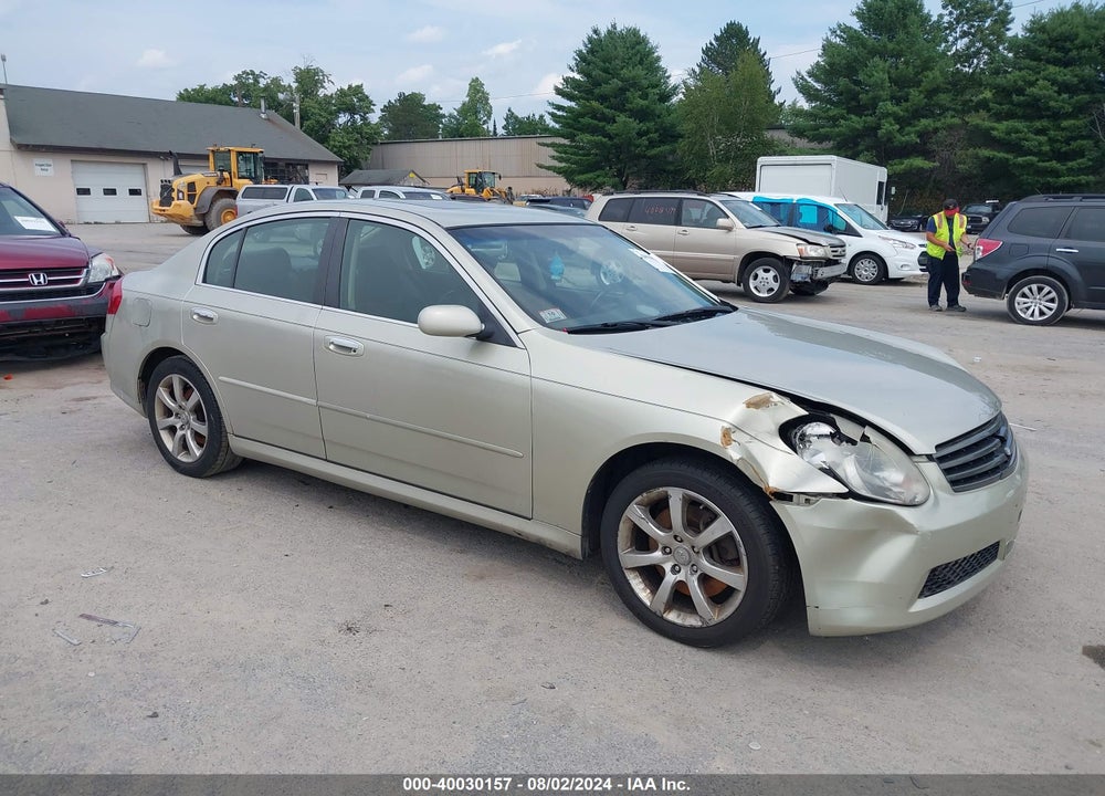 2006 INFINITI G35X VIN: JNKCV51F36M613793