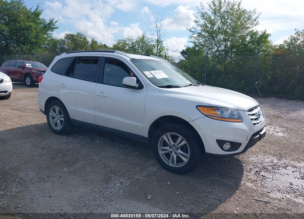 2011 HYUNDAI SANTA FE SE VIN: 5XYZHDAG8BG030069
