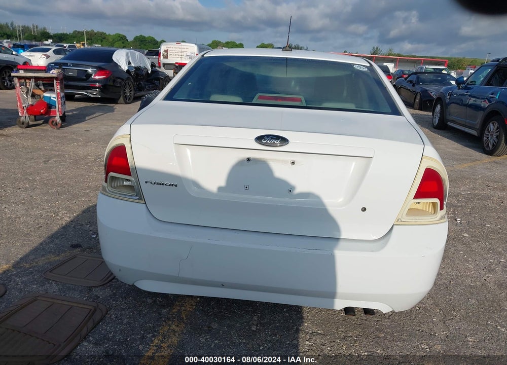 2007 FORD FUSION S VIN: 3FAHP06Z07R262041