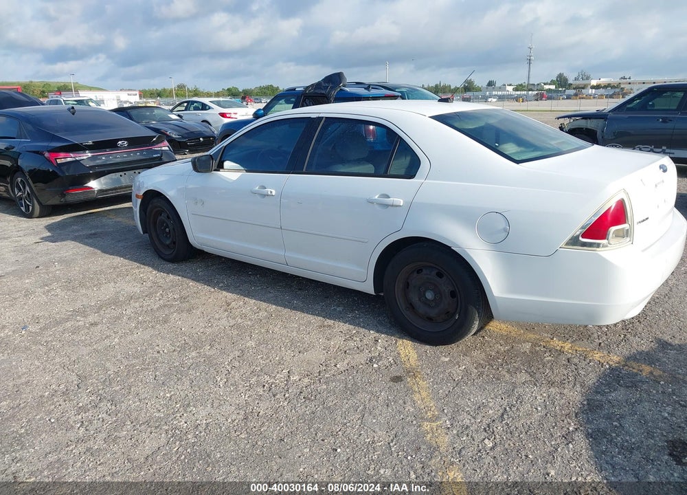 2007 FORD FUSION S VIN: 3FAHP06Z07R262041