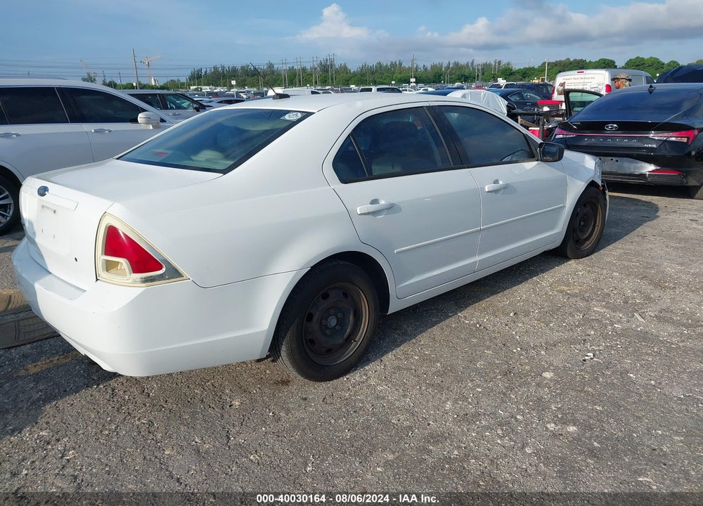 2007 FORD FUSION S VIN: 3FAHP06Z07R262041