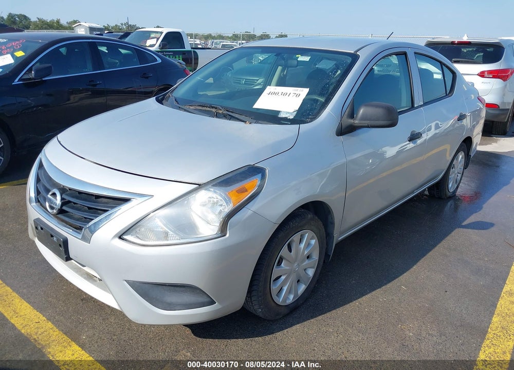 2015 NISSAN VERSA 1.6 S+ VIN: 3N1CN7AP2FL943086