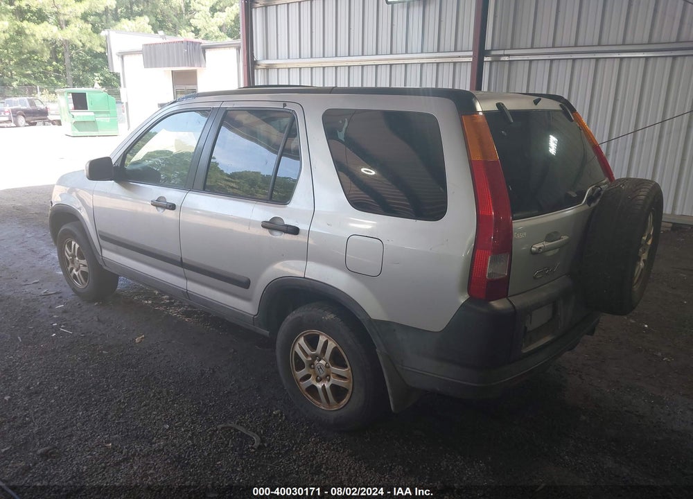 2002 HONDA CR-V EX VIN: SHSRD78802U011737