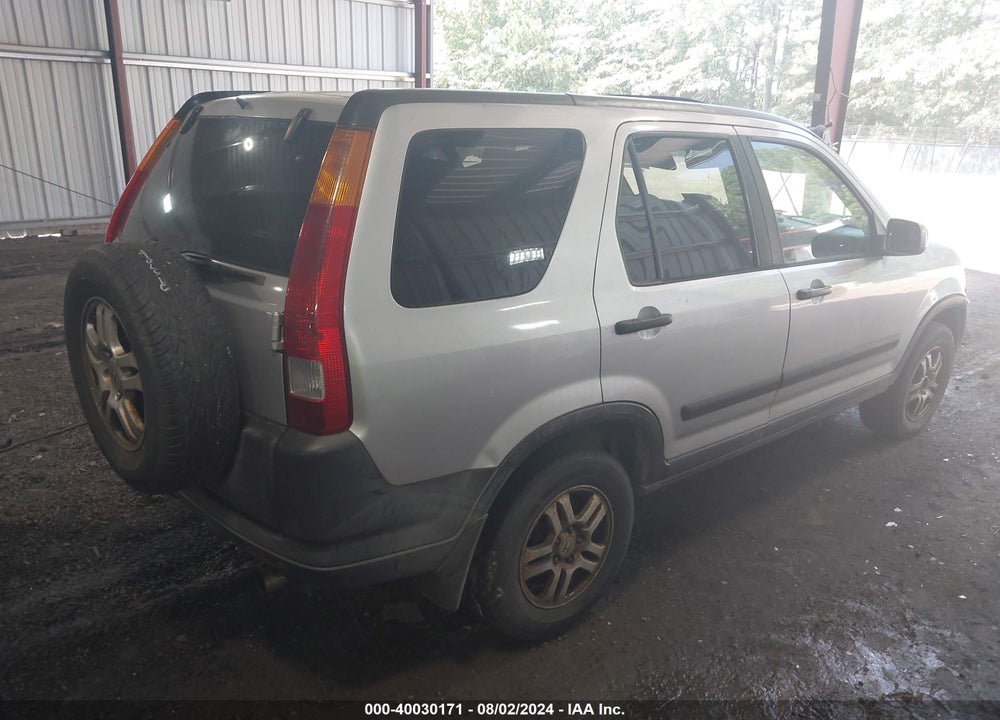 2002 HONDA CR-V EX VIN: SHSRD78802U011737