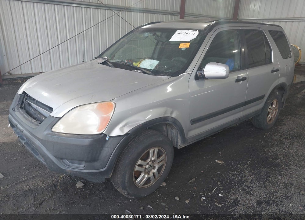 2002 HONDA CR-V EX VIN: SHSRD78802U011737