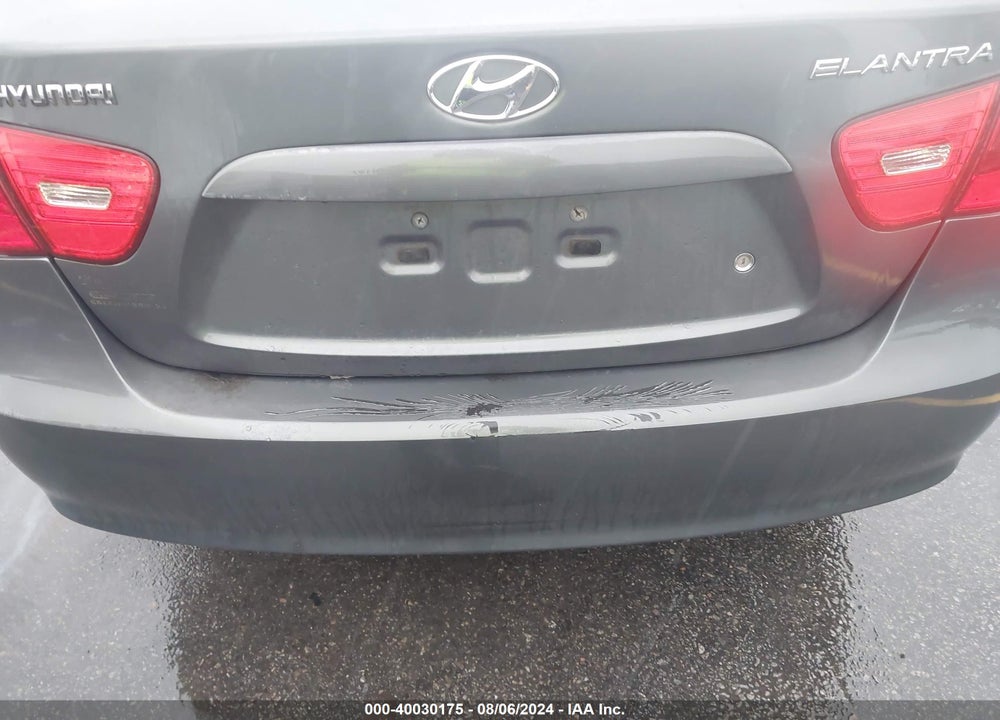 2007 HYUNDAI ELANTRA GLS/LIMITED/SE VIN: KMHDU46D07U190405