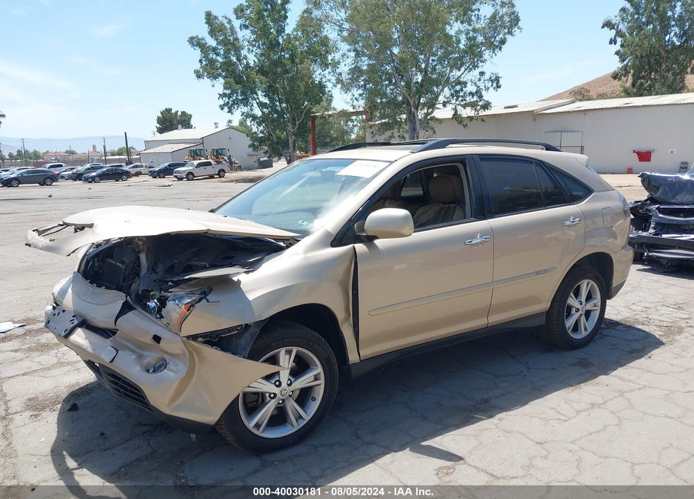 2008 LEXUS RX 400H VIN: JTJGW31U982008711