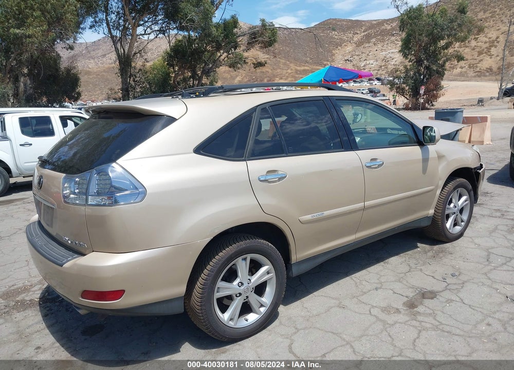 2008 LEXUS RX 400H VIN: JTJGW31U982008711