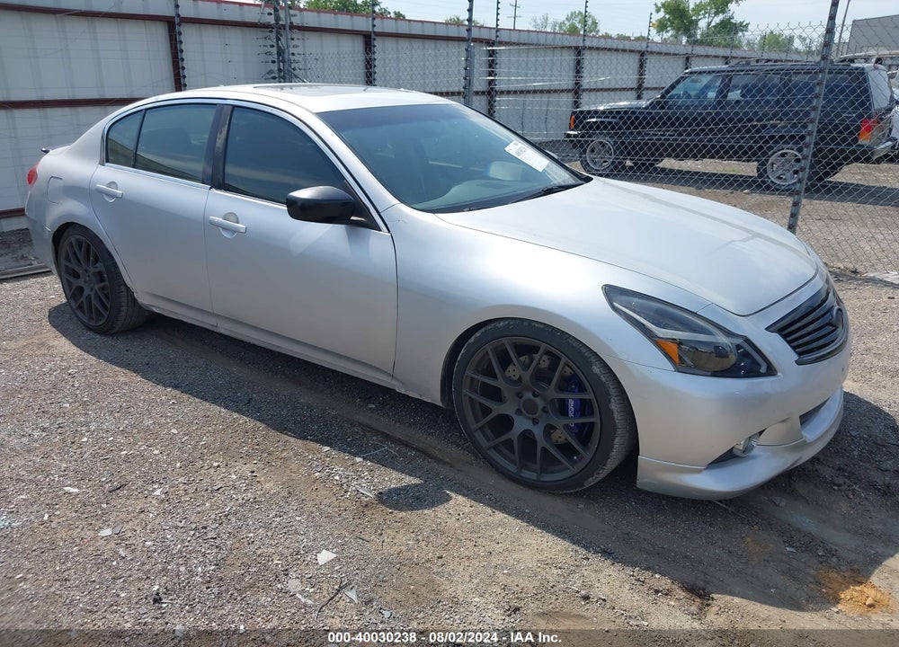 2013 INFINITI G37X VIN: JN1CV6ARODM768786