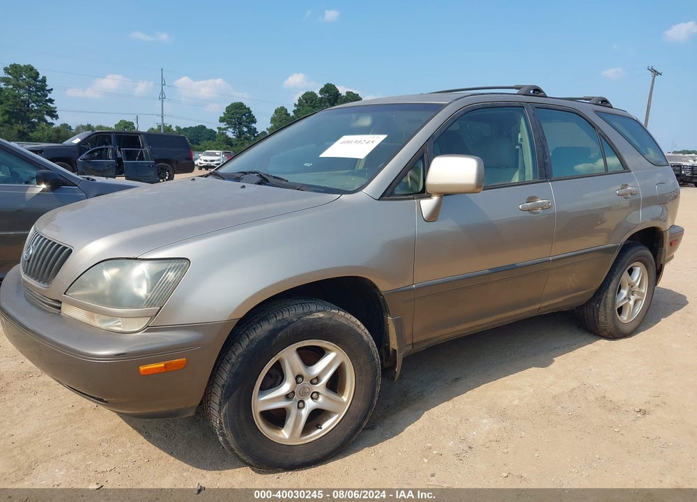 2000 LEXUS RX 300 VIN: JT6GF10U8Y0079636