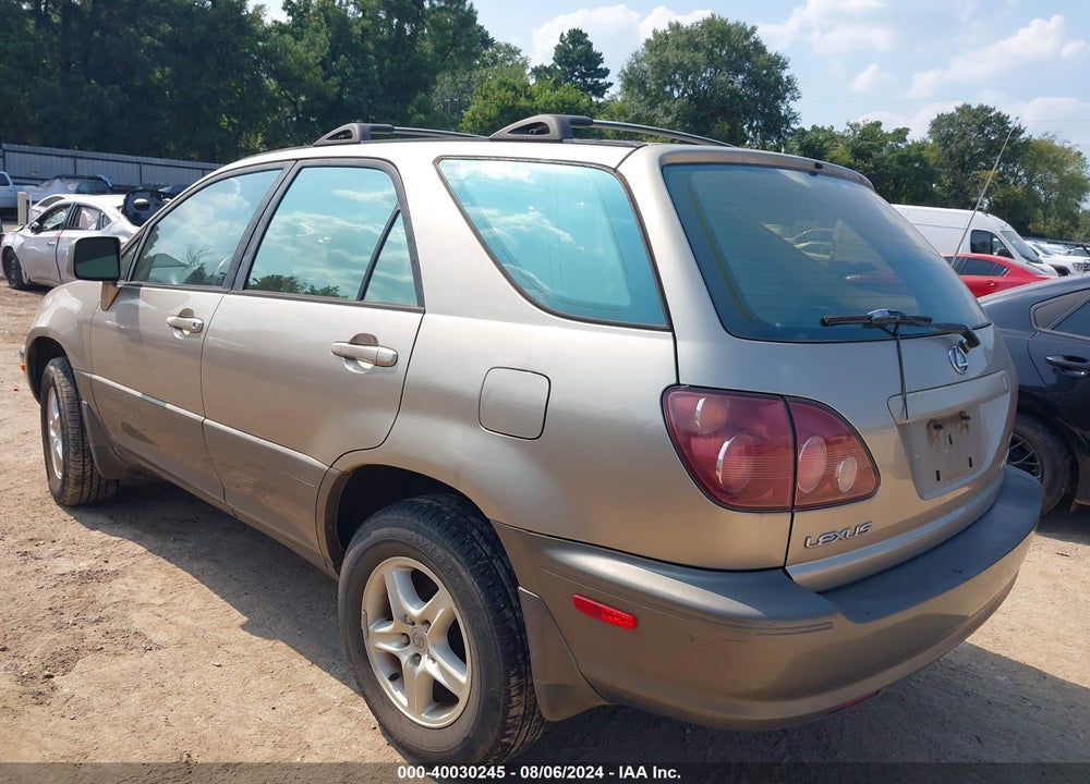 2000 LEXUS RX 300 VIN: JT6GF10U8Y0079636