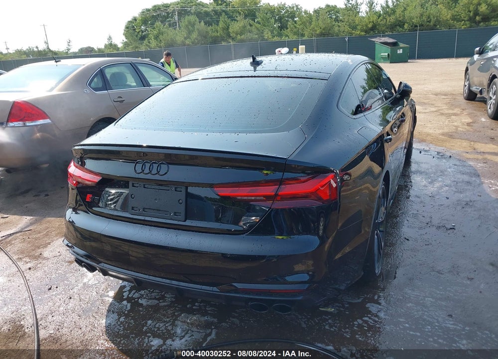 2024 AUDI S5 SPORTBACK PREMIUM PLUS TFSI QUATTRO TIPTRONIC VIN: WAUC4CF54RA035389