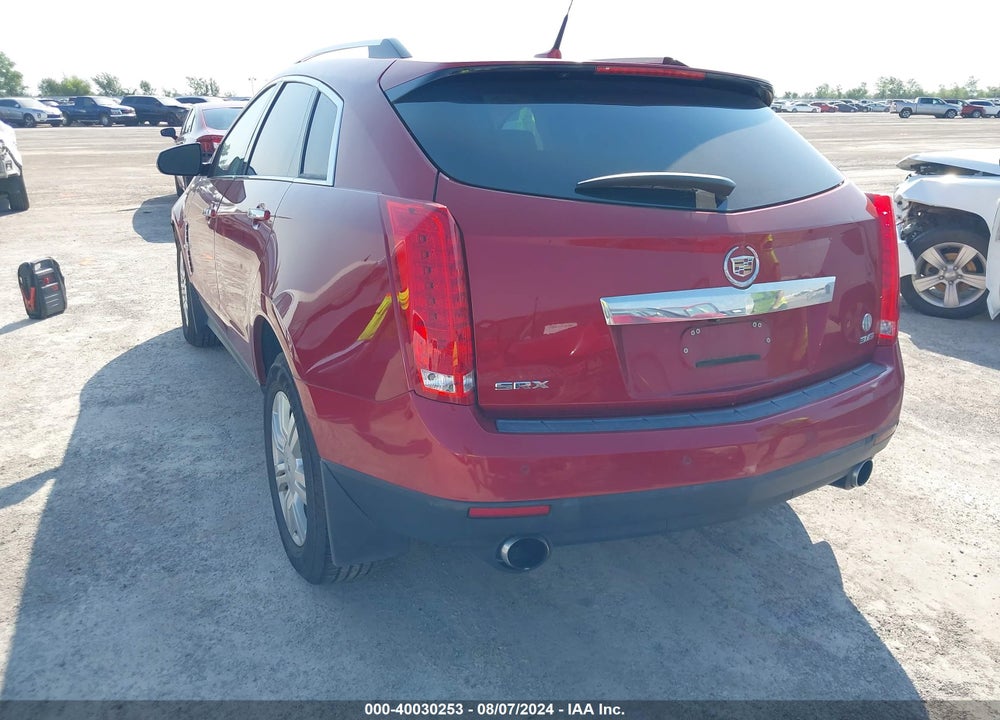 2012 CADILLAC SRX LUXURY COLLECTION VIN: 3GYFNAE32CS644661