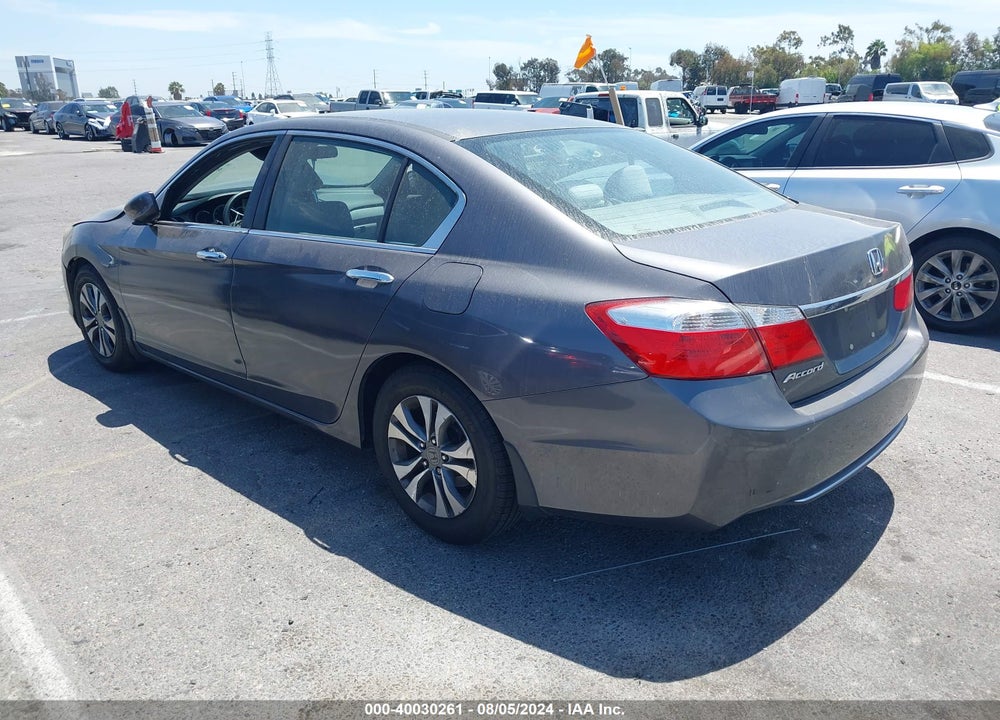 2013 HONDA ACCORD LX VIN: 1HGCR2F34DA022505