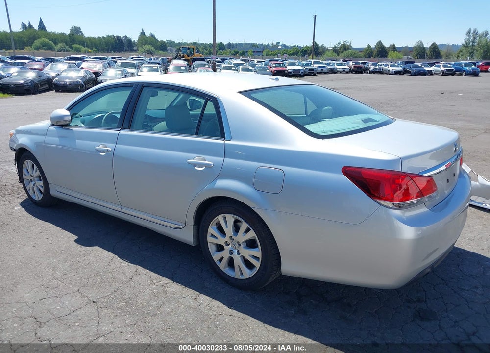2011 TOYOTA AVALON VIN: 4T1BK3DB2BU378943