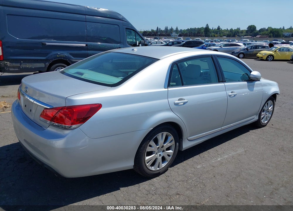2011 TOYOTA AVALON VIN: 4T1BK3DB2BU378943