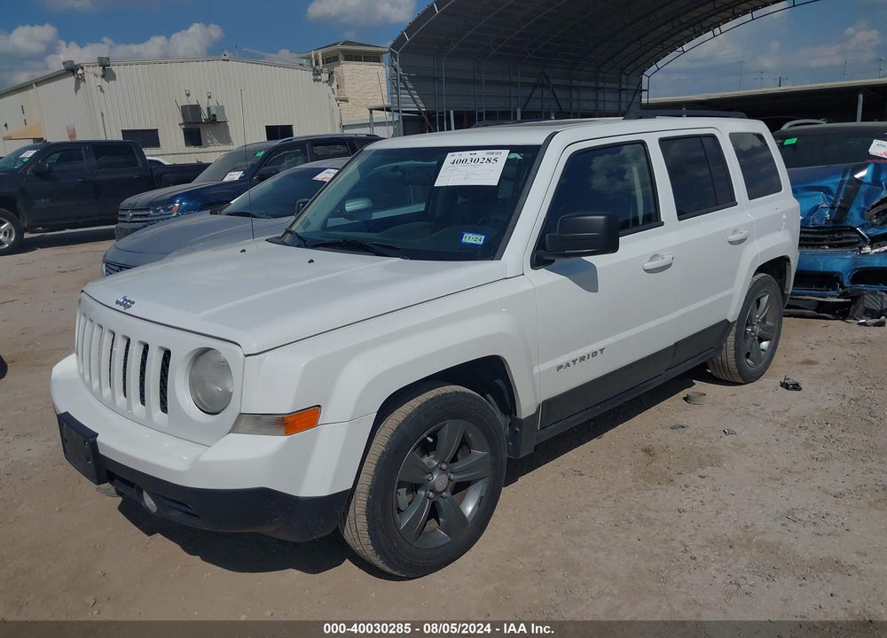 2014 JEEP PATRIOT HIGH ALTITUDE VIN: 1C4NJPFA8ED812576