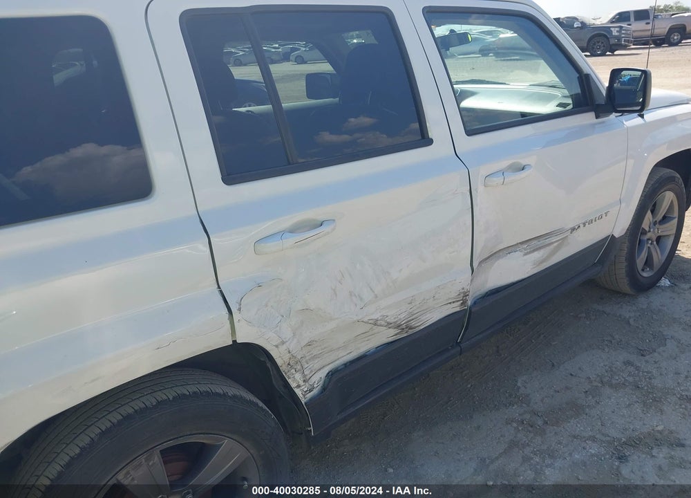2014 JEEP PATRIOT HIGH ALTITUDE VIN: 1C4NJPFA8ED812576
