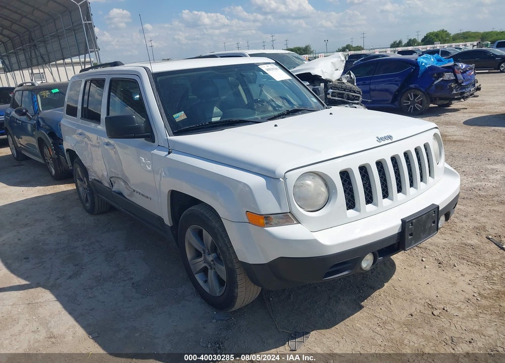 2014 JEEP PATRIOT HIGH ALTITUDE VIN: 1C4NJPFA8ED812576