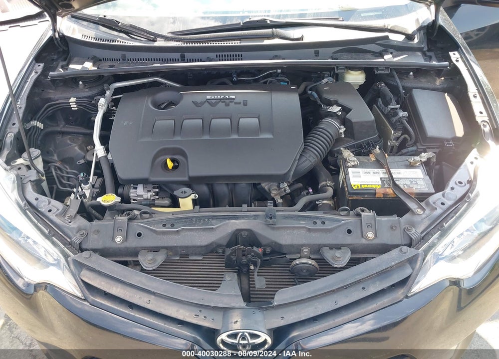2016 TOYOTA COROLLA L VIN: 5YFBURHE9GP507092