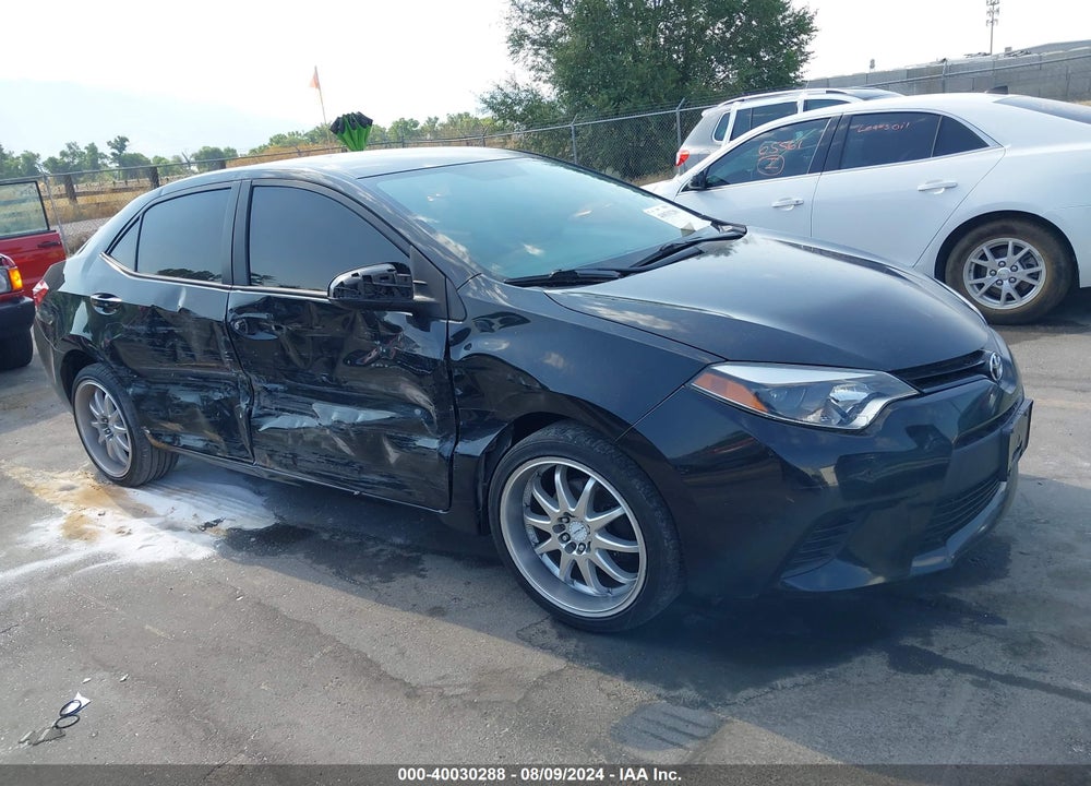 2016 TOYOTA COROLLA L VIN: 5YFBURHE9GP507092