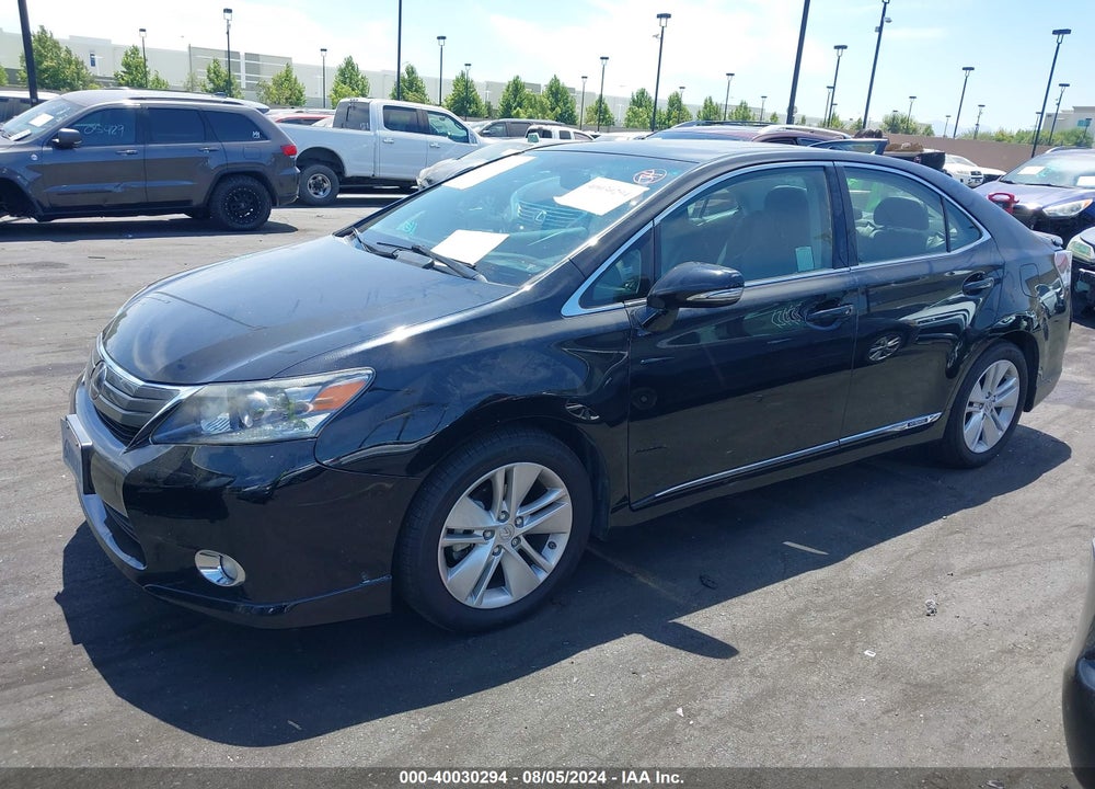 2011 LEXUS HS 250H VIN: JTHBB1BA8B2043909