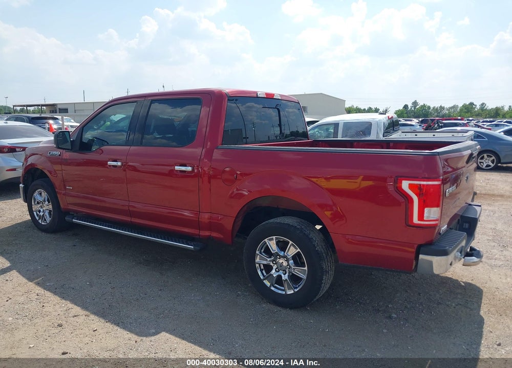 2015 FORD F-150 XLT VIN: 1FTEW1CG6FKE70582