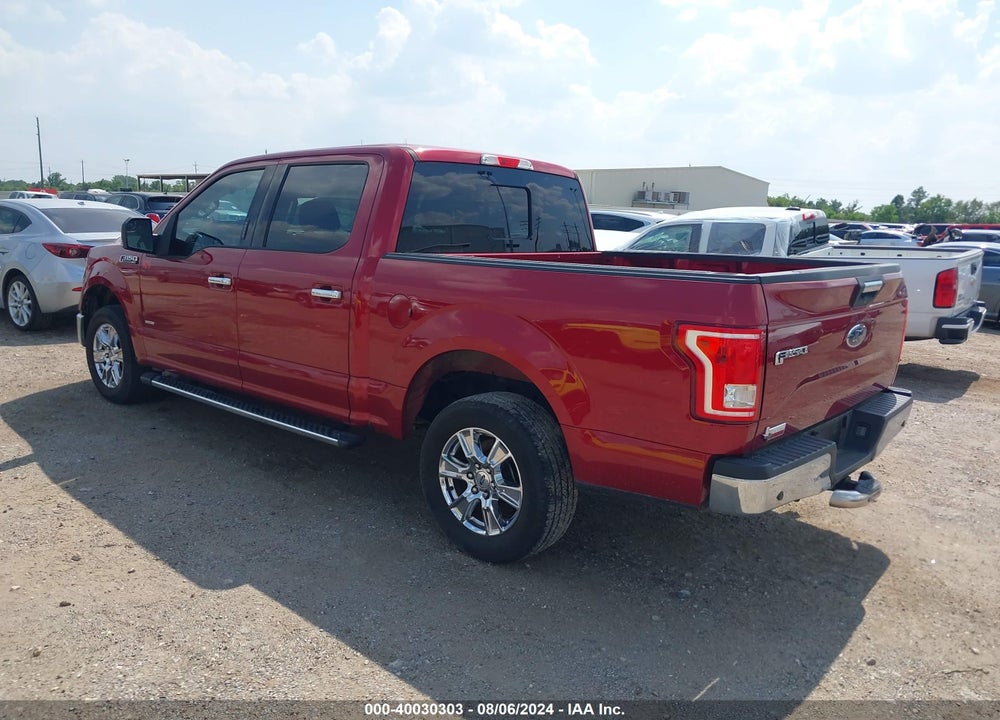 2015 FORD F-150 XLT VIN: 1FTEW1CG6FKE70582