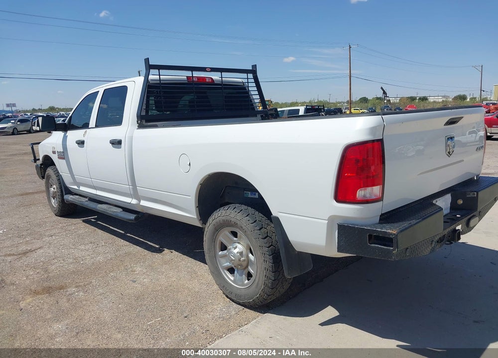 2018 RAM 2500 TRADESMAN 4X4 8' BOX VIN: 3C6UR5HJ9JG313408