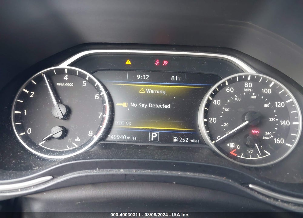 2017 NISSAN MAXIMA 3.5 S VIN: 1N4AA6AP2HC376652