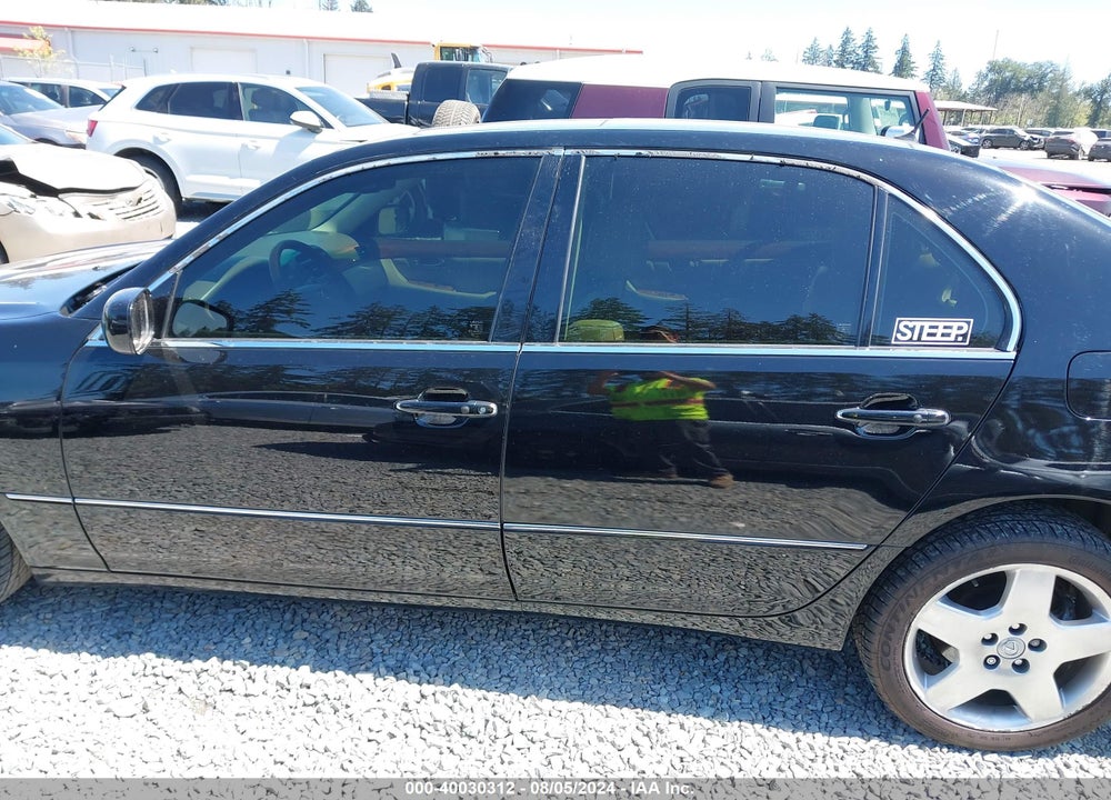 2004 LEXUS LS 430 VIN: JTHBN36F340166010