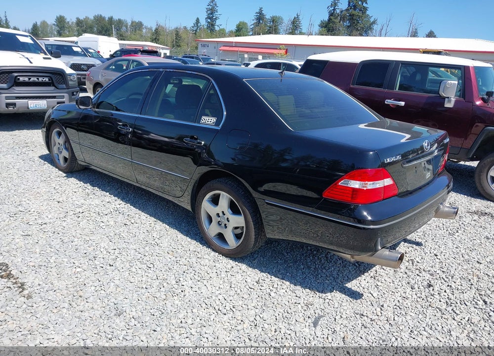 2004 LEXUS LS 430 VIN: JTHBN36F340166010