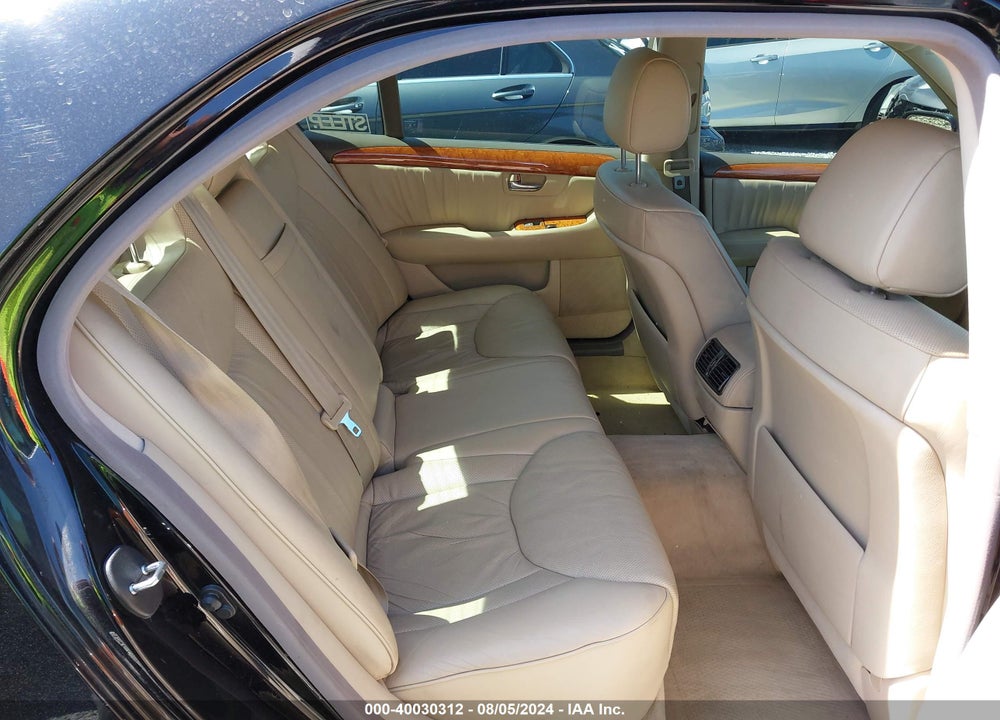 2004 LEXUS LS 430 VIN: JTHBN36F340166010