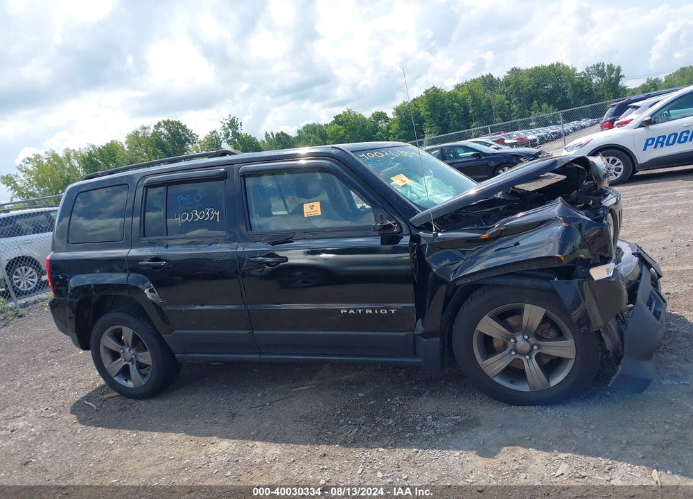 2015 JEEP PATRIOT VIN: 1C4NJPFAXFD209775