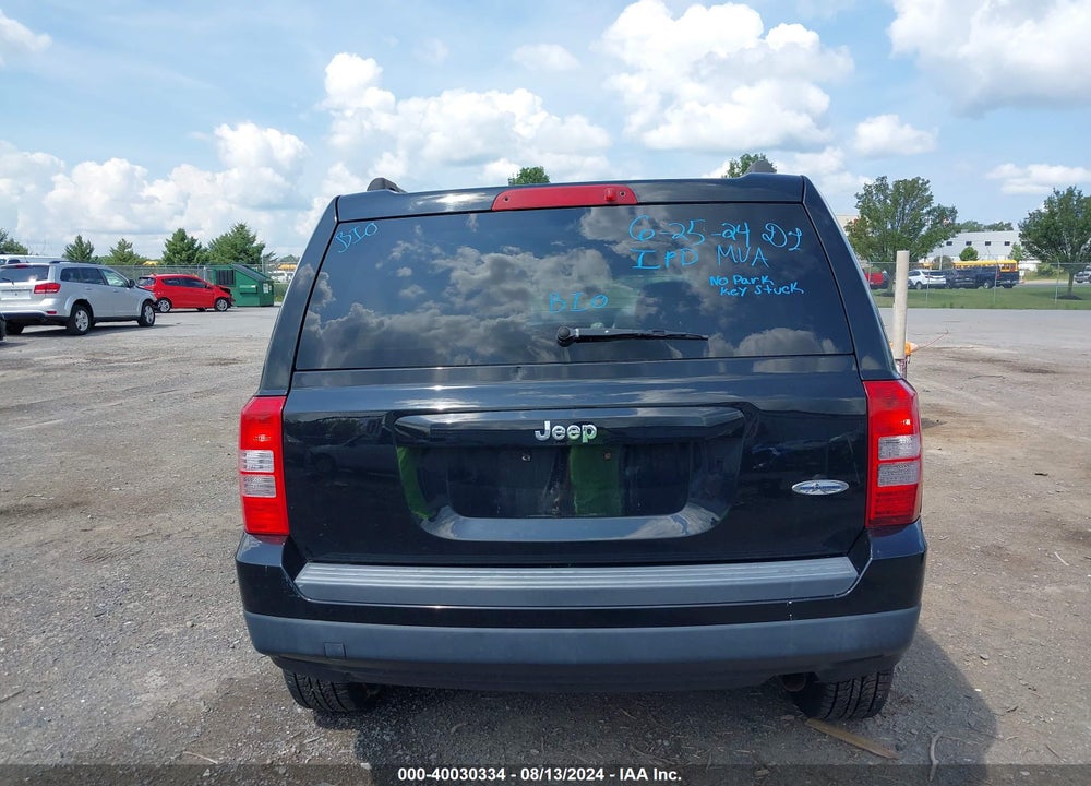 2015 JEEP PATRIOT VIN: 1C4NJPFAXFD209775