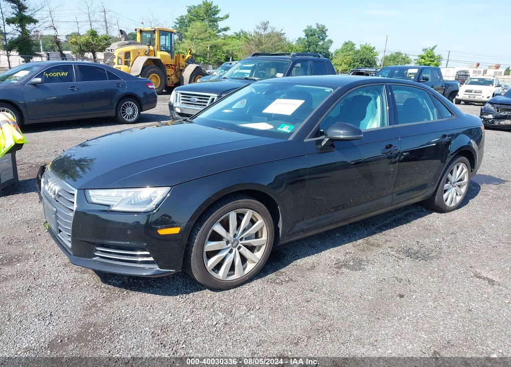 2017 AUDI A4 2.0T PREMIUM VIN: WAUANAF43HN008174