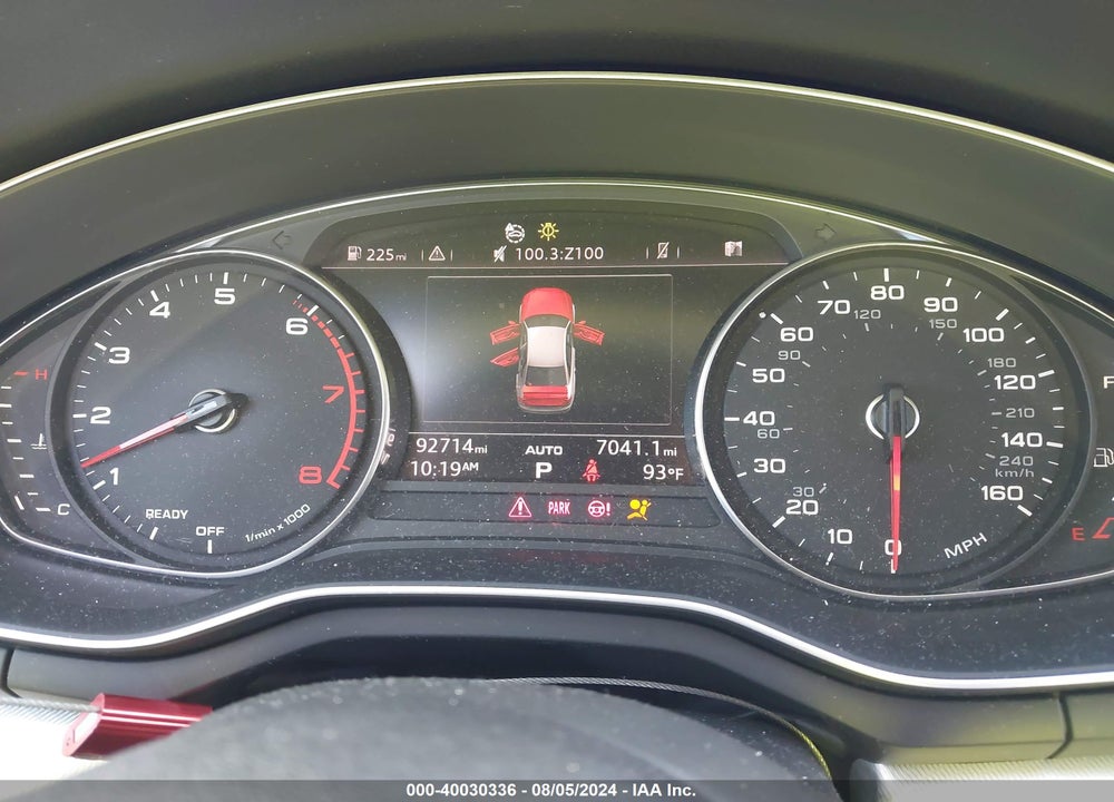 2017 AUDI A4 2.0T PREMIUM VIN: WAUANAF43HN008174