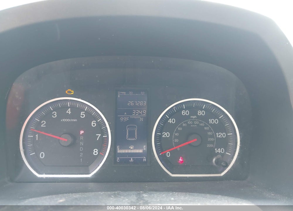 2011 HONDA CR-V EX VIN: 3CZRE4H57BG701871