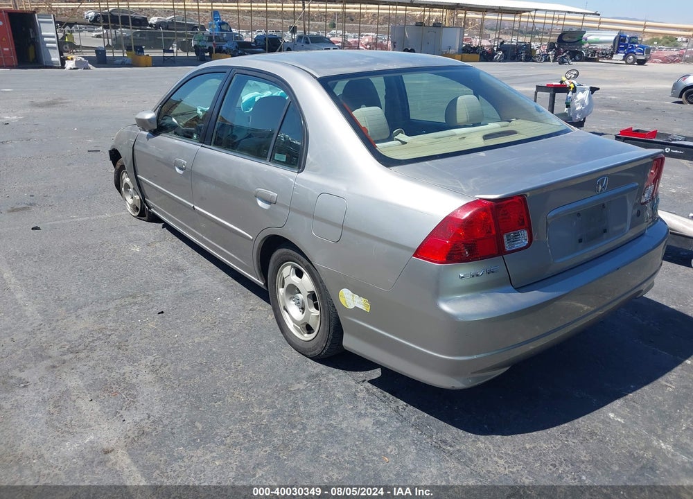 2005 HONDA CIVIC HYBRID VIN: JHMES96645S006667