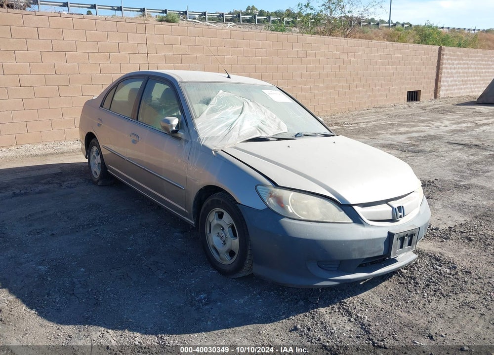 2005 HONDA CIVIC HYBRID VIN: JHMES96645S006667